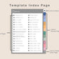 Digital Travel Planner - Portrait - Spring