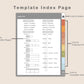 Digital Vocabulary Notebook - Autumn