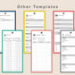 Digital Phone Planner - Colorful