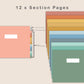 Digital Reading Planner - Landscape - Boho