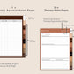 Digital Therapy Journal - Coffee Brown
