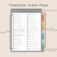 Digital Travel Planner - Portrait - Soft Boho