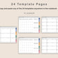 Digital Project Planner - Landscape - Spring