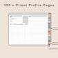 Digital Client Book - Landscape - Boho