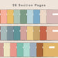 DIY Digital Planner - Landscape - Boho