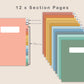 Digital Reading Planner - Portrait - Boho