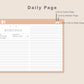 31 Day Digital Journal - Landscape - Brown Coffee
