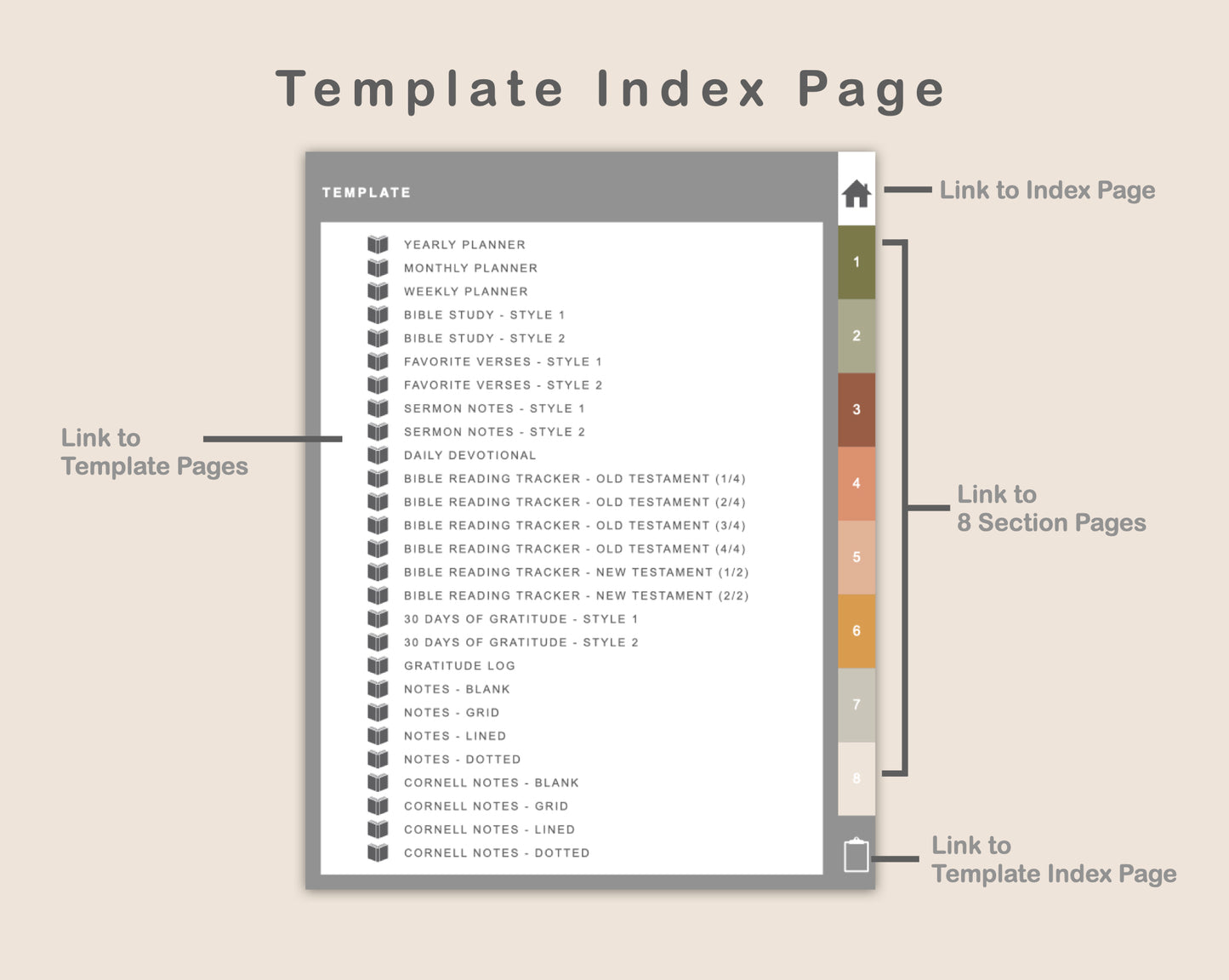 Digital Faith Planner - Boho