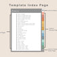 Digital Social Media Planner - Boho