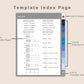 Digital Vocabulary Notebook - Classic Blue