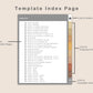 Digital Cross Stitch Planner - Warm