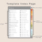 Digital Travel Planner - Portrait - Autumn