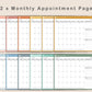 Digital Appointment Planner - Boho