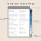 Digital Self Care Planner - Blue