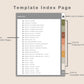 Digital Sewing Planner - Boho