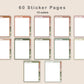 Digital Sticker Book - Portrait - Neutral