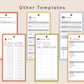 Digital Phone Planner - Autumn