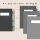 Digital Checkbook Register - Portrait - Muted