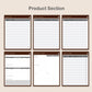Digital Small Business Planner - Coffee Brown