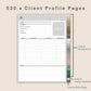 Digital Client Book - Portrait - Muted