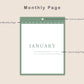 Digital 5 Year Journal - Boho