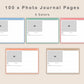 100 Digital Photo Album - Pastel
