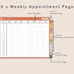 Digital Appointment Planner - Autumn