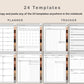 Digital Vocabulary Notebook - Brown Coffee