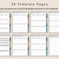 Digital Cleaning Planner - Muted