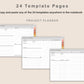 Digital Project Planner - Landscape - Boho