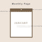 365 Day Journal - Muted