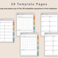 Digital Weight Loss Journal - Boho