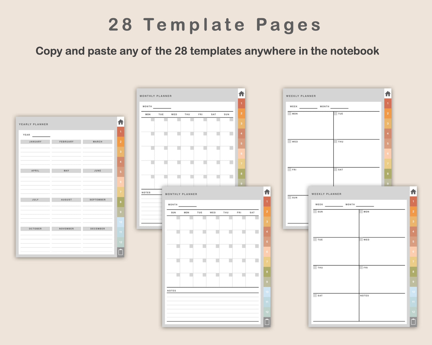 Digital Podcast Planner - Autumn