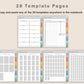 Digital Reading Planner - Portrait - Boho