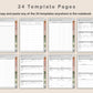 Digital Essential Oil Planner - Neutral