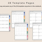 Digital Podcast Planner - Spring