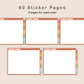 Digital Sticker Book - Landscape - Autumn