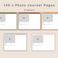 100 Digital Photo Album - Boho
