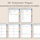 Digital Camping Planner - Spring