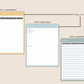 Digital Pet Planner - Boho