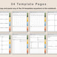 Digital Homeschool Planner - Bright