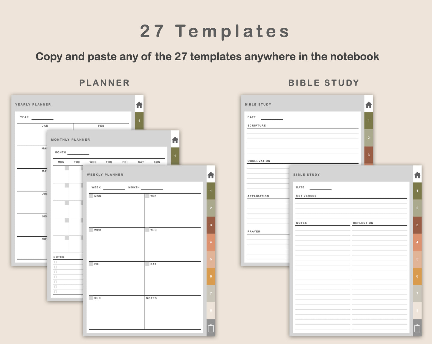 Digital Faith Planner - Boho
