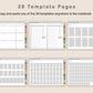 Digital Reading Planner - Landscape - Neutral