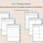 Digital Goal Planner - Pastel