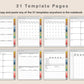 Digital Social Media Planner - Modern