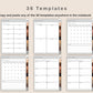 Digital Craft Planner - Brown