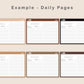 31 Day Digital Journal - Landscape - Brown Coffee