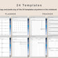 Digital Vocabulary Notebook - Classic Blue