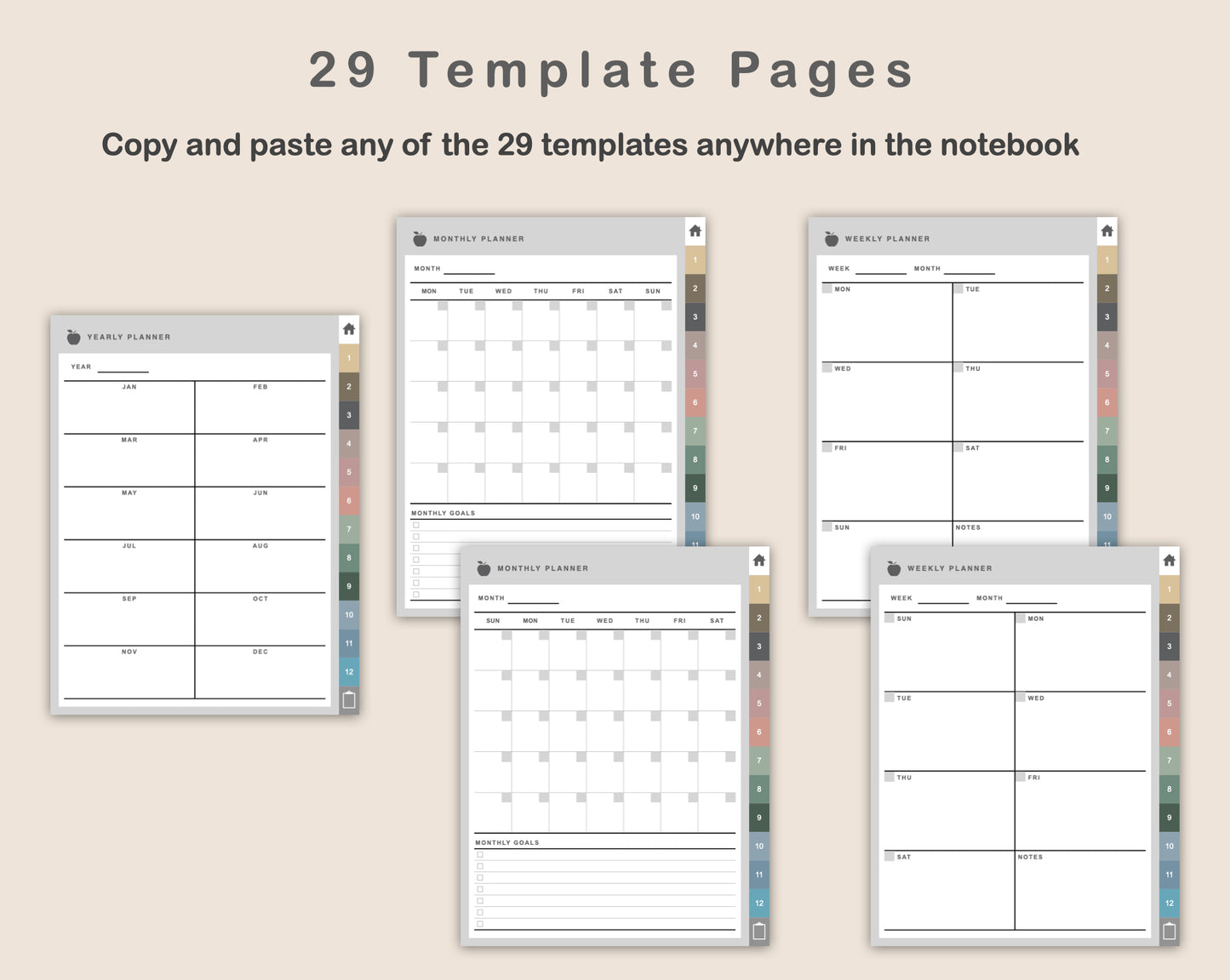 Digital Weight Loss Journal - Muted