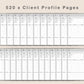 Digital Client Book - Portrait - Muted